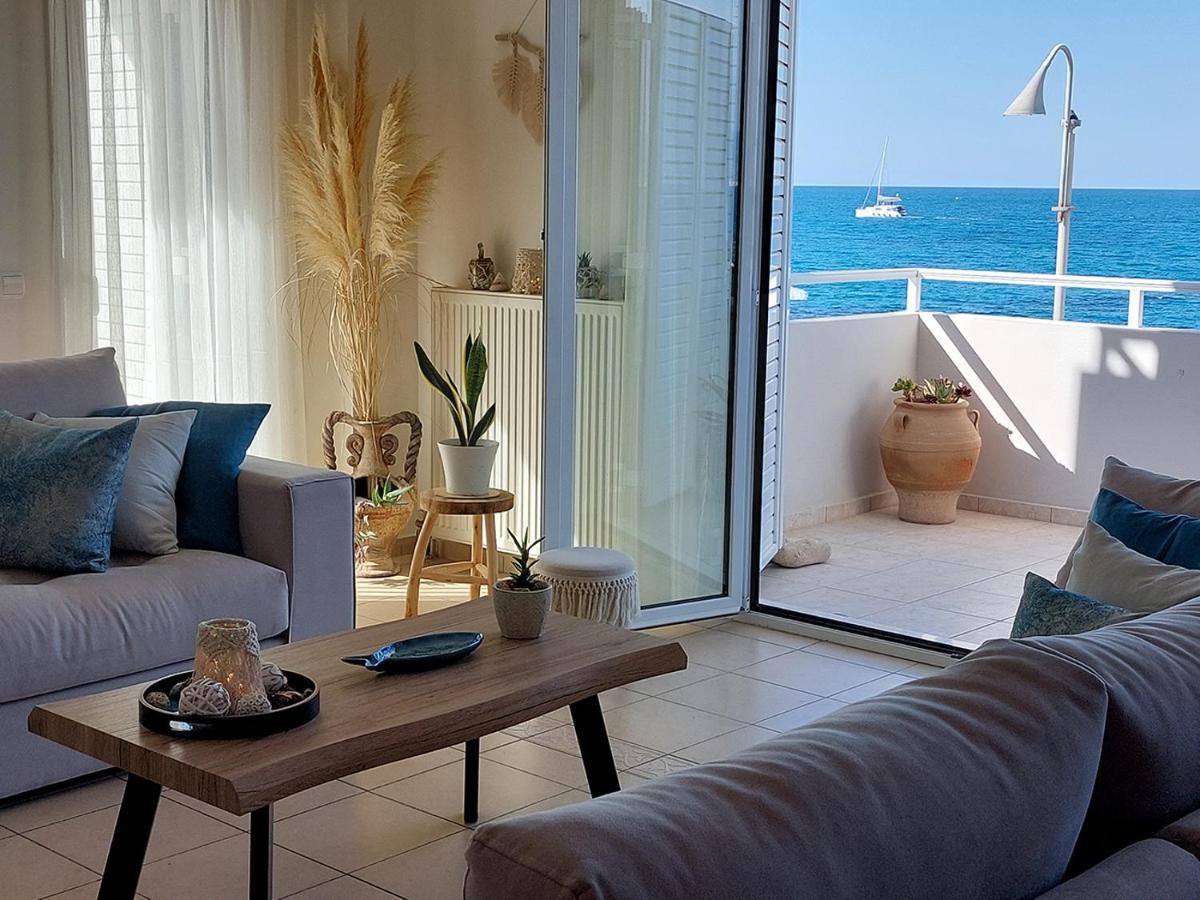 Amazing Beachfront Apartment In Hersonissos 外观 照片