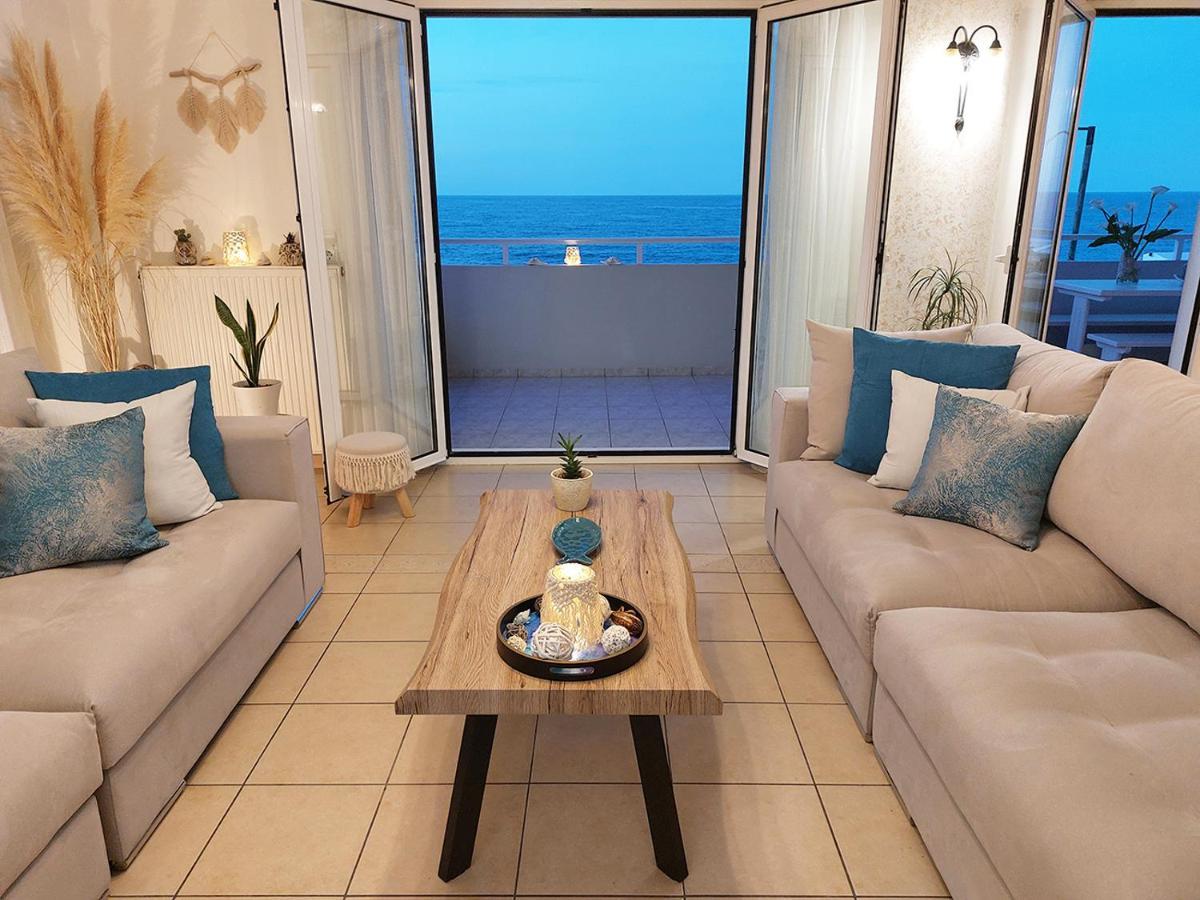 Amazing Beachfront Apartment In Hersonissos 外观 照片