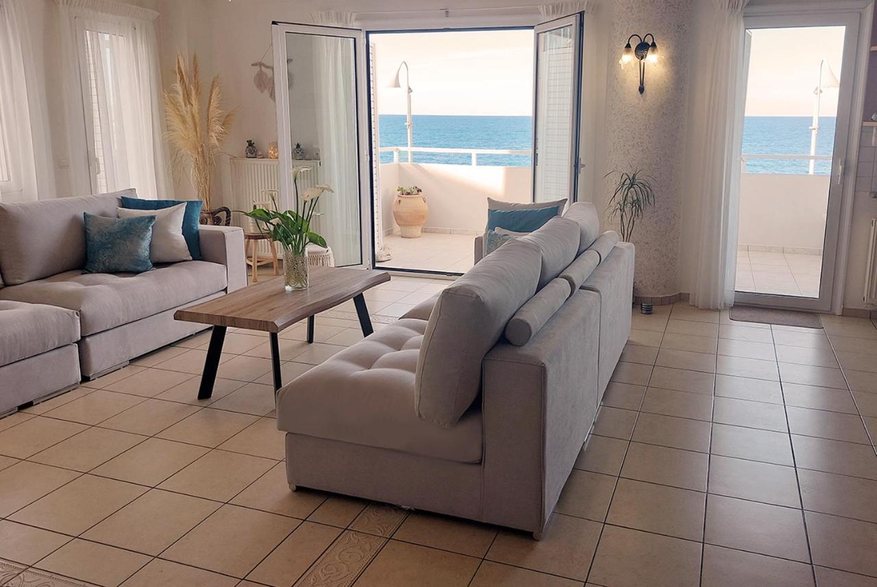Amazing Beachfront Apartment In Hersonissos 外观 照片